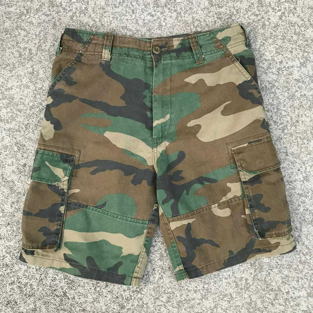 Military Camo Cargo Shorts - Gem