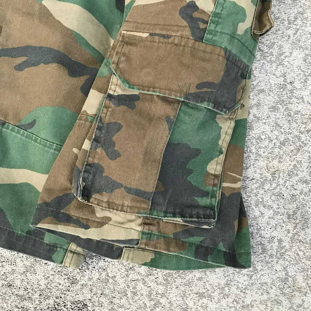 Military Camo Cargo Shorts - Gem