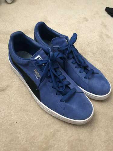 Puma Blue Suede Pumas - image 1