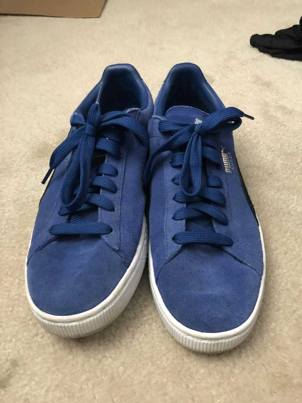 Puma Blue Suede Pumas - image 4