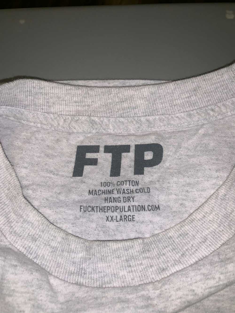 Fuck The Population FTP 1800 fuck off tee - image 3