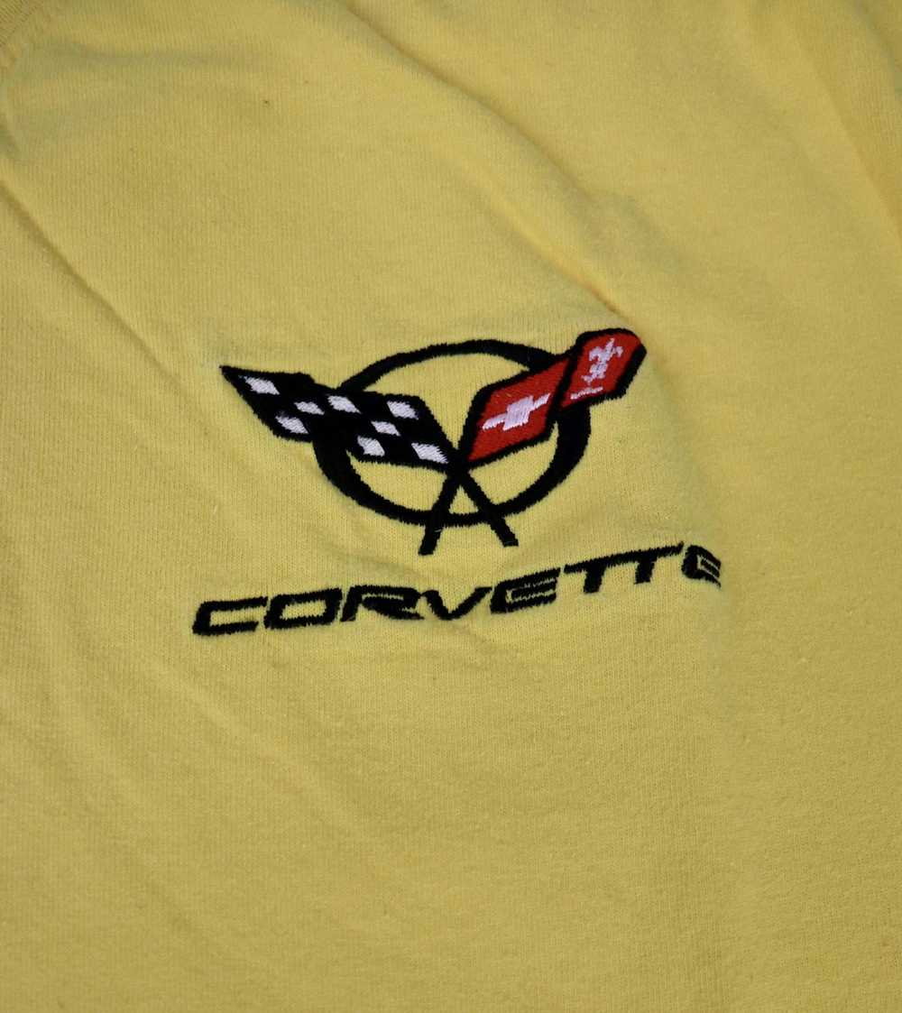 Corvette Yellow Corvette T-Shirt Sz XL - image 2