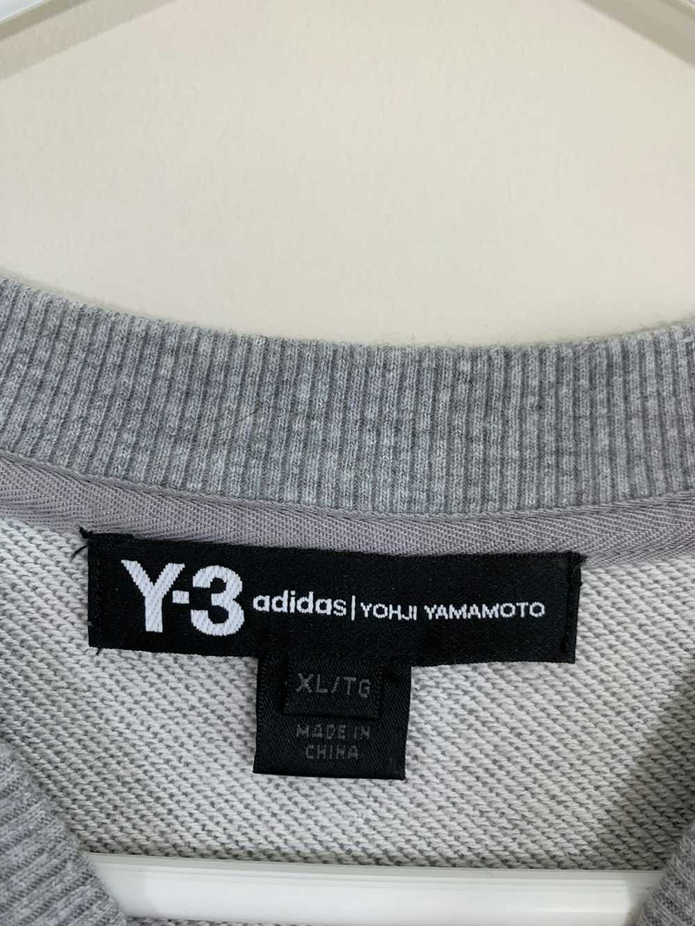 Y-3 Y3 Classic Logo Sweater Grey Size XL - image 3