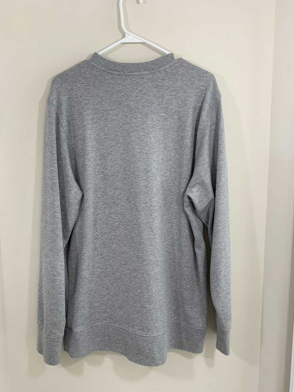 Y-3 Y3 Classic Logo Sweater Grey Size XL - image 4