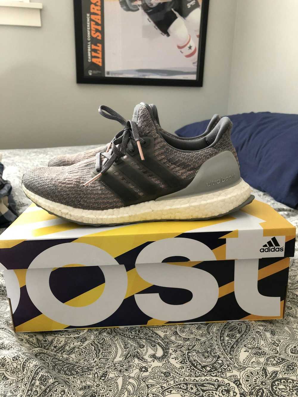 Adidas Adidas Ultra Boost 3.0 Grey Four Trace Pink - image 2