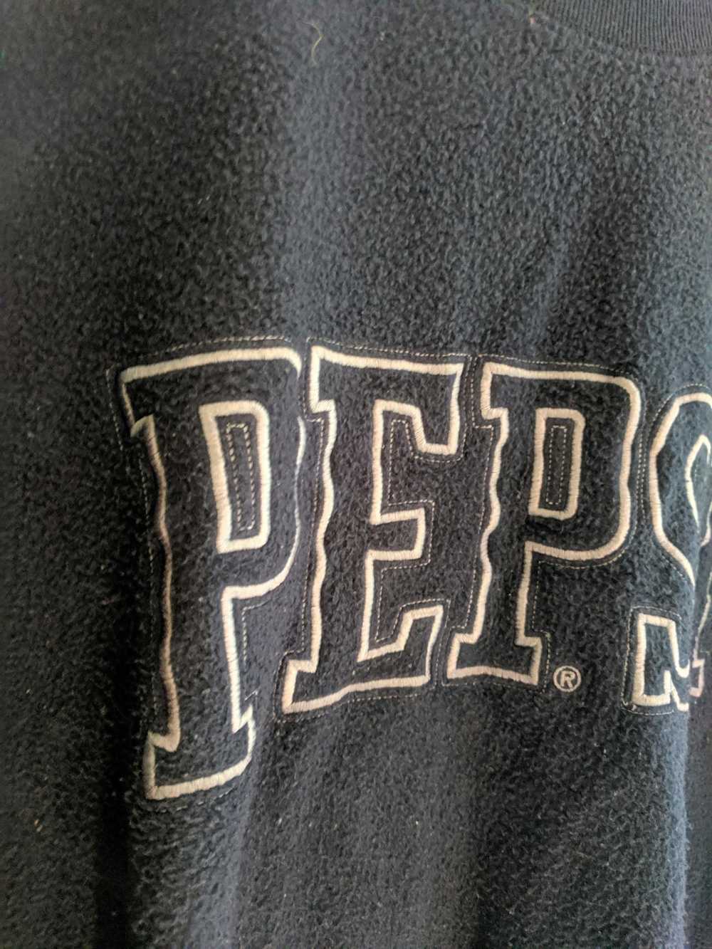 Pepsi × Vintage Vintage Navy Pepsi Fleece Embroid… - image 2