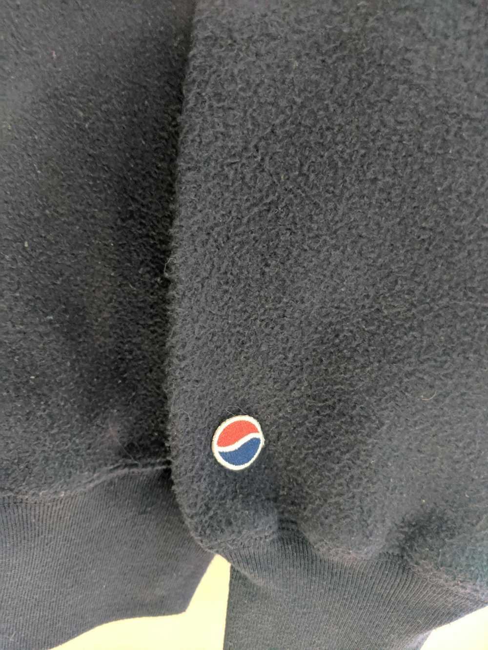 Pepsi × Vintage Vintage Navy Pepsi Fleece Embroid… - image 3