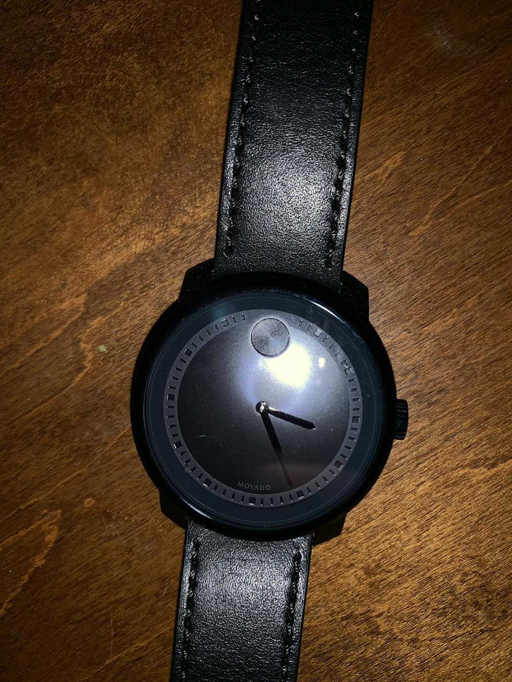 Movado Black Movado Bold Watch with black on blac… - image 3