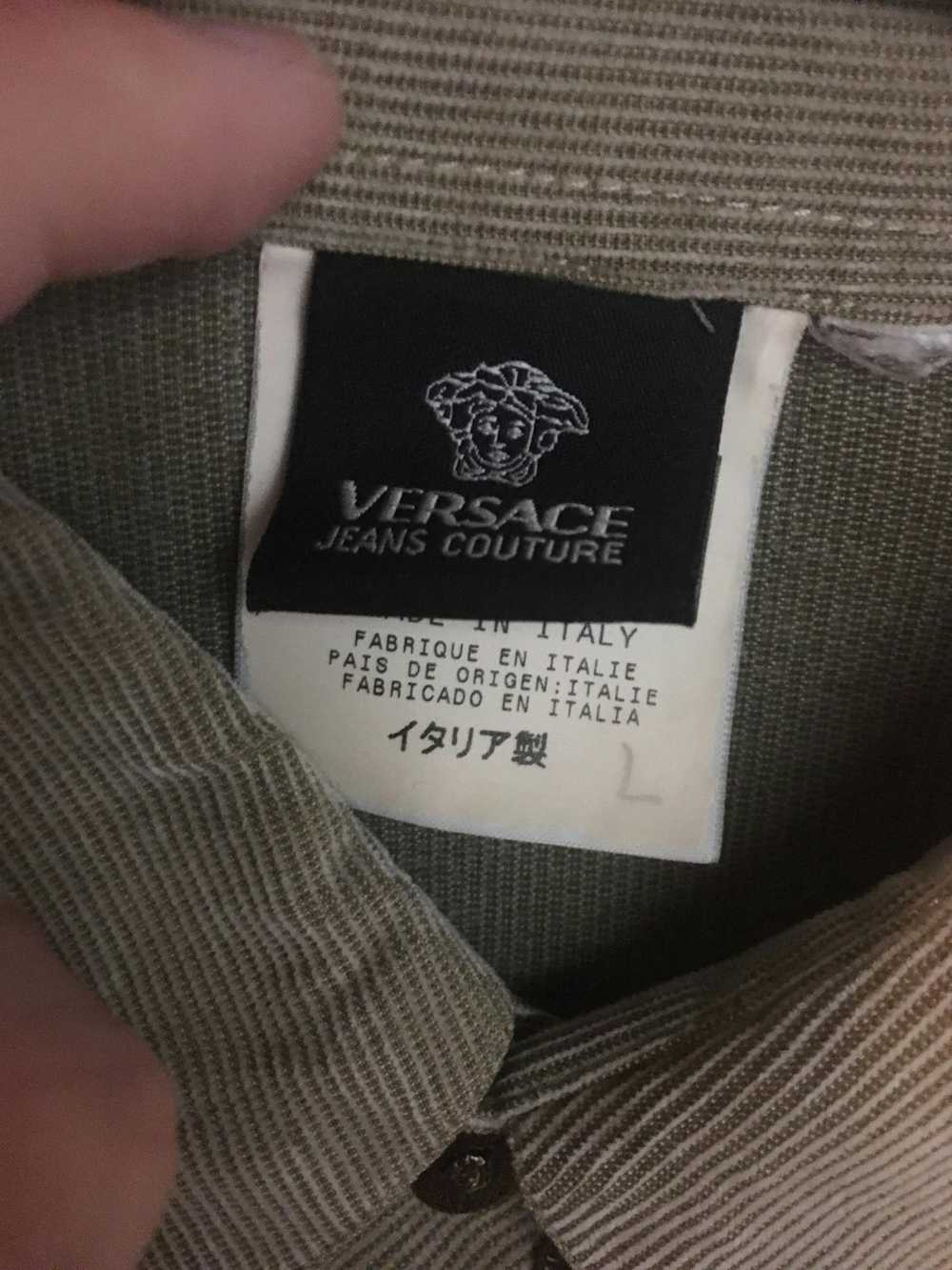Versace Versace vintage button up rare - image 2