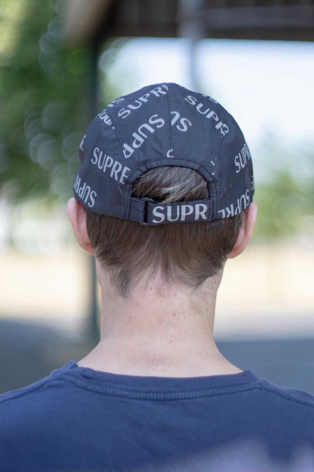 Supreme Supreme 3m black Logo Hat - image 4