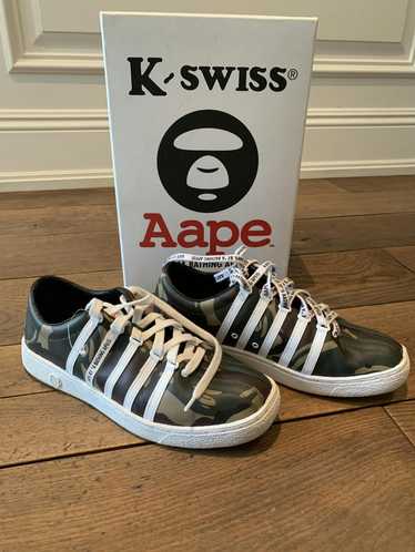 Aape × Bape AAPE x BAPE x K Swiss Green Camo ‘66 C