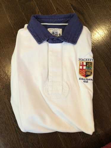 Hackett Hackett London Men's Polo White/Blue