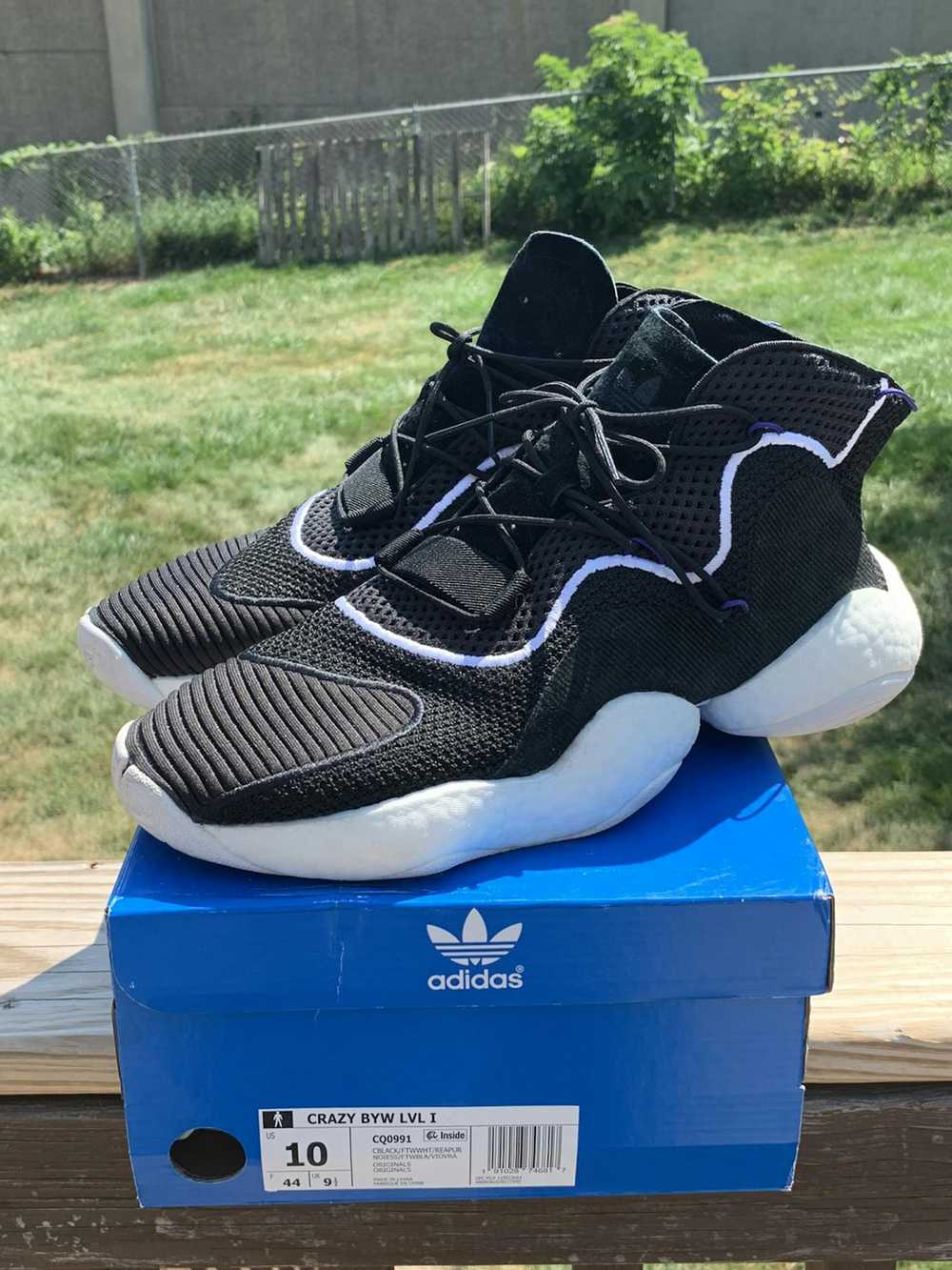 Adidas Adidas Crazy BYW Black 10 Boost - image 3