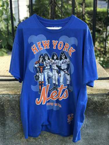 Liquid Blue New York Mets x Kiss baseball T-shirt
