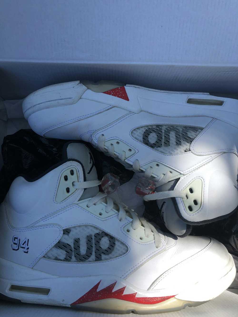 Jordan Brand Supreme jordan 5 White - image 1