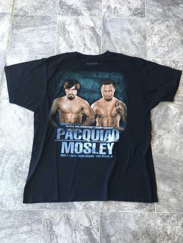 Vintage Manny Pacquiao vs Shane Mosley Boxing Tee