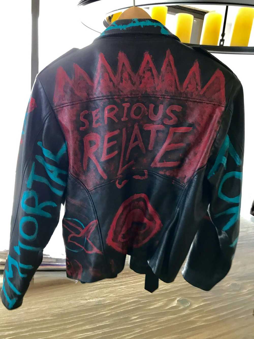 Other Graffiti Leather jacket - image 1