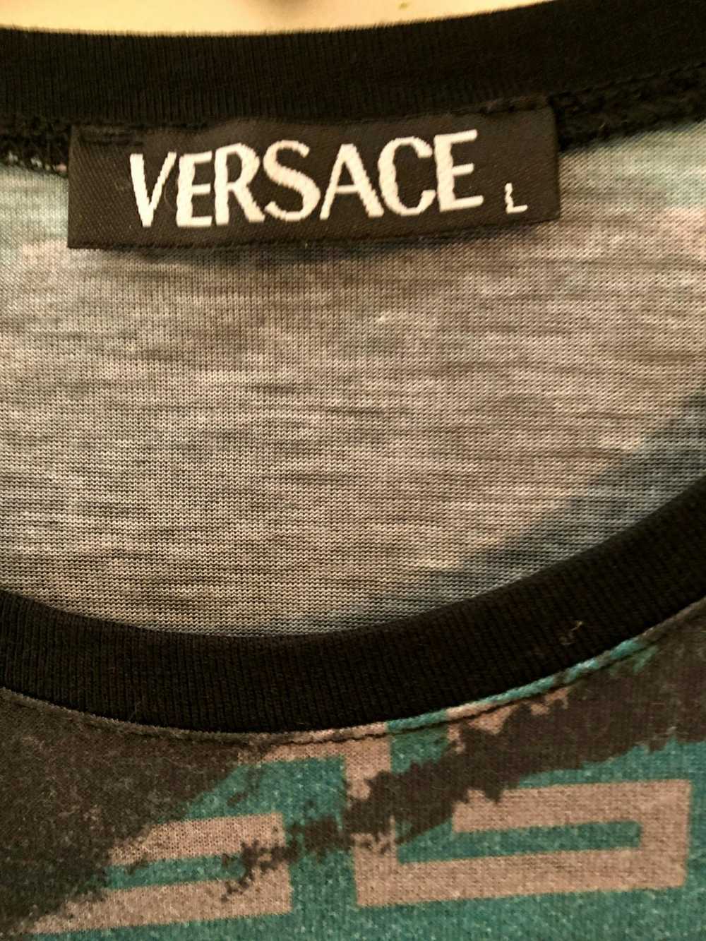 Versace Versace Teal Shirt - image 2