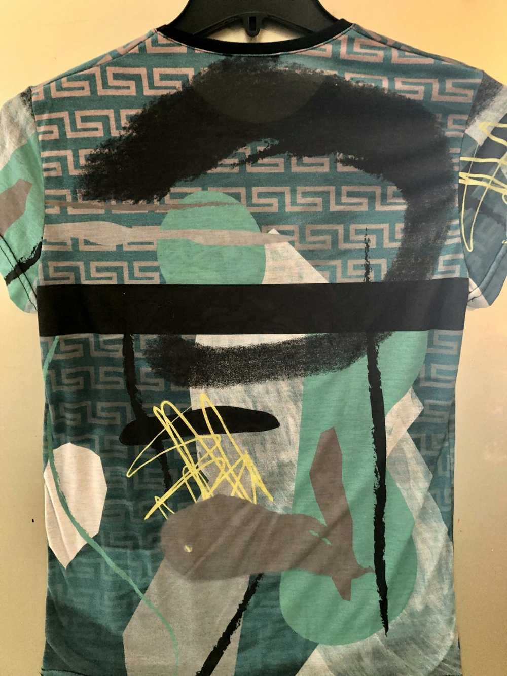 Versace Versace Teal Shirt - image 3