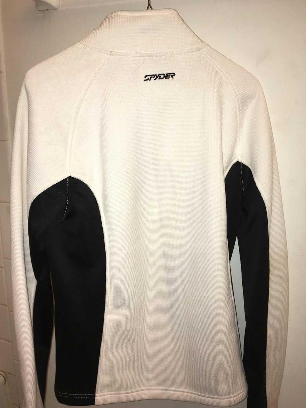 Spyder White/black spyder sweater - image 3