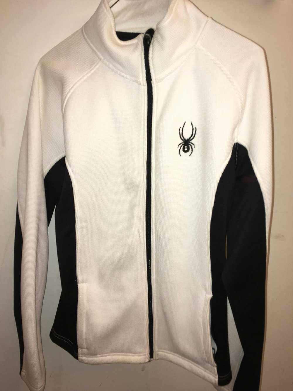 Spyder White/black spyder sweater - image 4