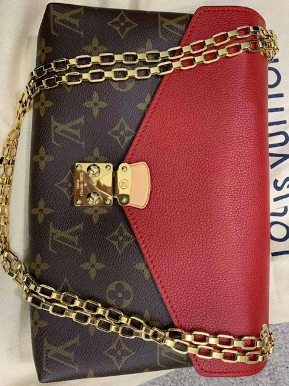 Louis Vuitton Pallas Chain Shoulder Bag Monogram … - image 4