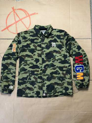 1ST CAMO SHARK COACH JACKET