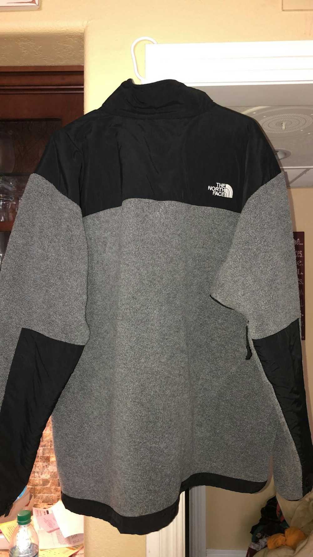 The North Face north face black and grey sweater - image 3