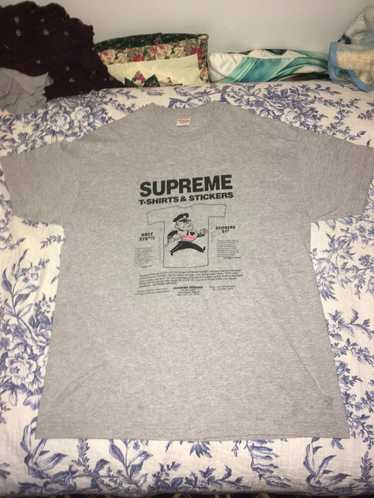 Supreme Supreme T-Shirts And Stickers Tee - image 1