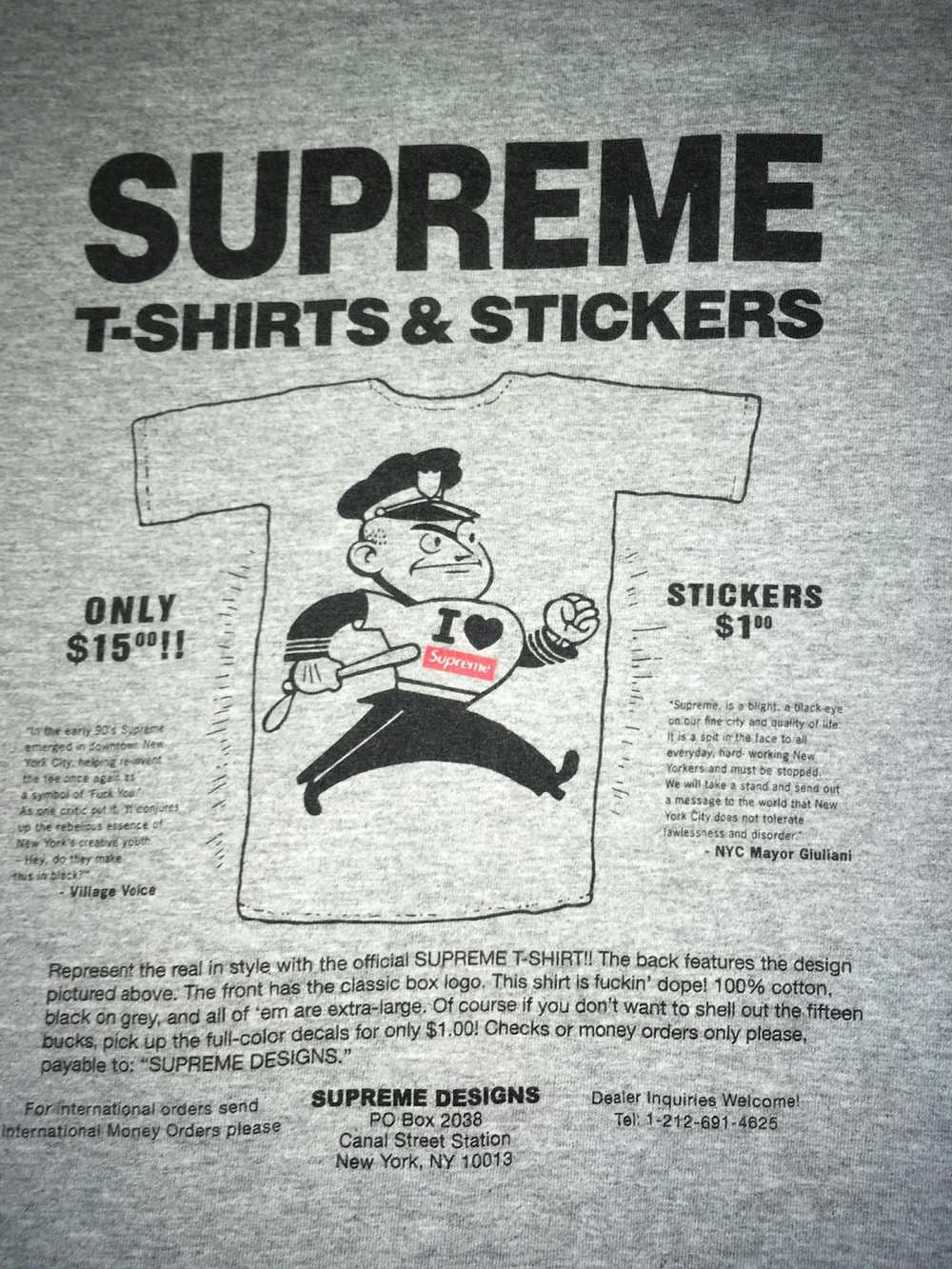 Supreme Supreme T-Shirts And Stickers Tee - image 2