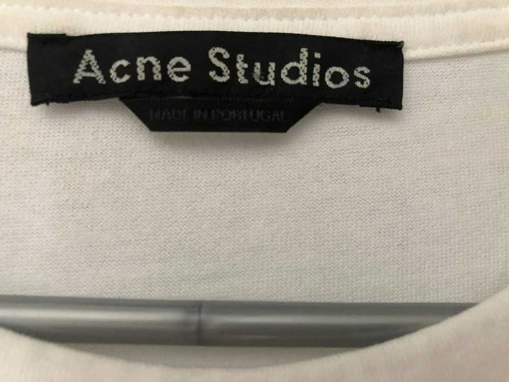 Acne Studios Standard Face Acne Studios White Shi… - image 4