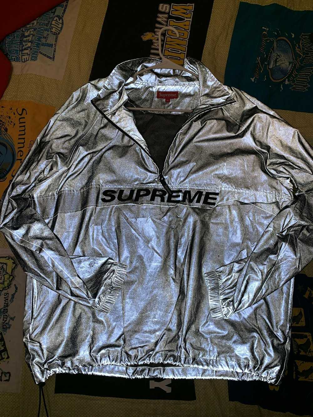 Supreme Supreme reflective pullover size XL - image 1