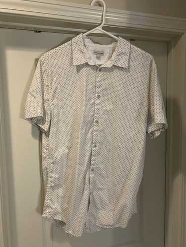 Calvin Klein Short Sleeved Print Button Up