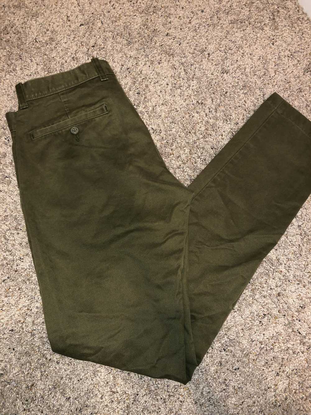 J.Crew 484 Essential Chino Green 30/32 - image 1