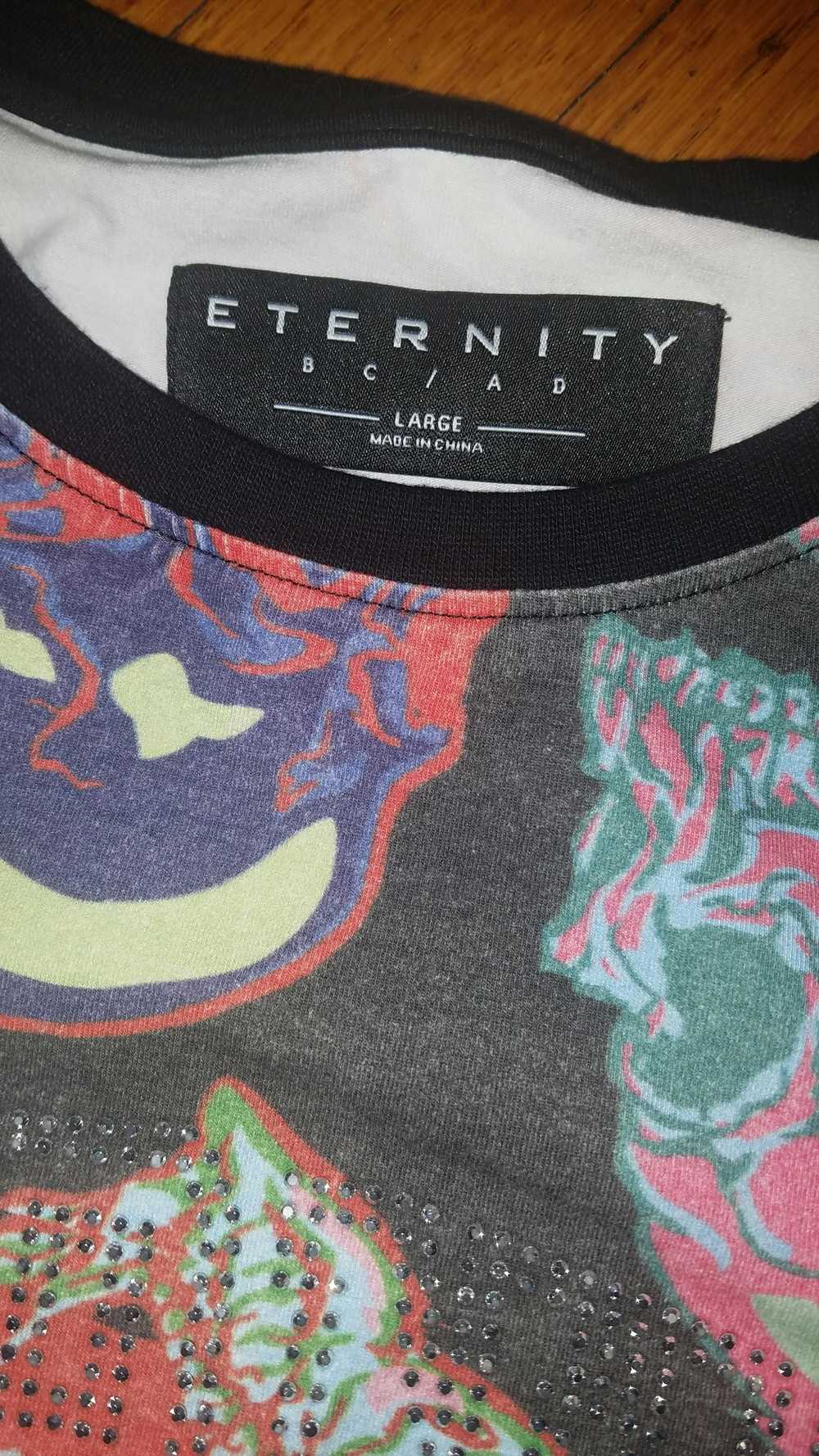 Other Eternity BC/AD T-Shirt Charcoal w/ Colorful… - image 3