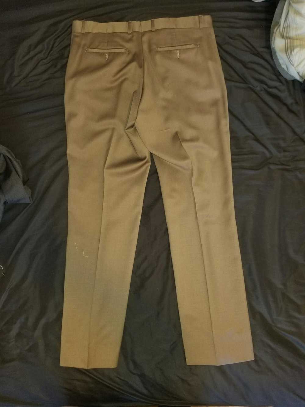 Kenneth Cole Beige Wool Trousers - image 2