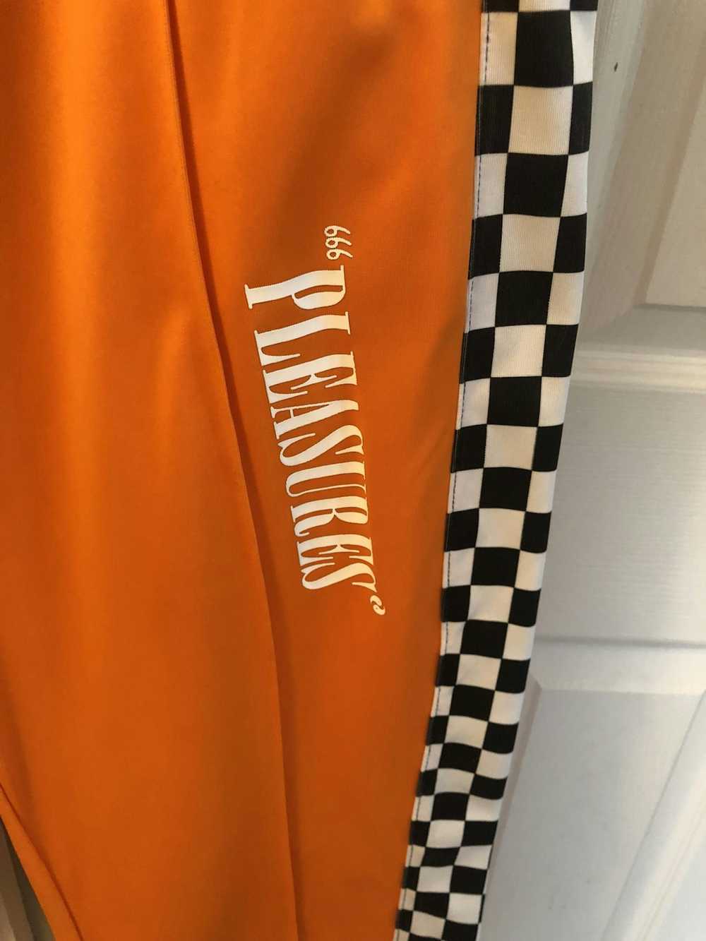 Pleasures Pleasures checkered Track pants - image 1