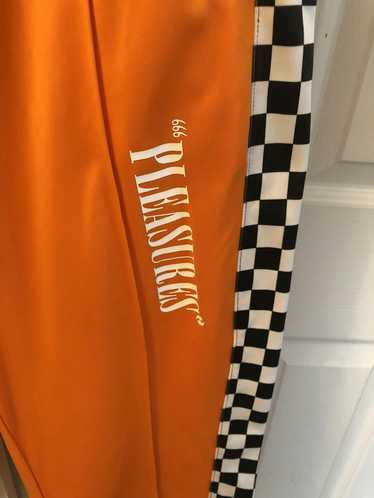 Pleasures Pleasures checkered Track pants - image 1