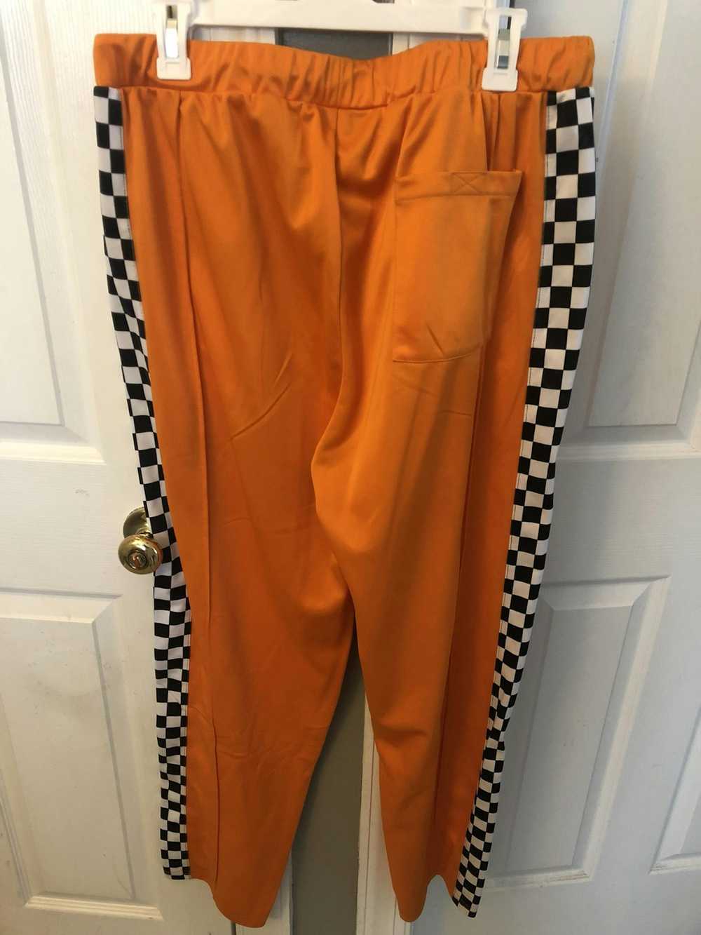 Pleasures Pleasures checkered Track pants - image 4