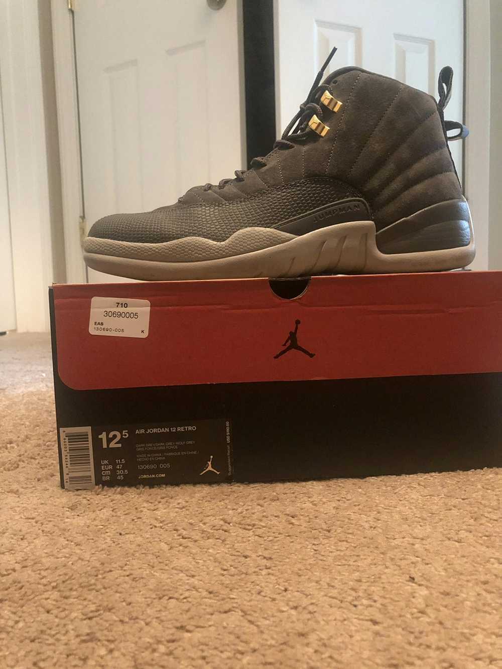 Jordan Brand Jordan 12 Dark Grey size 12.5 - image 1