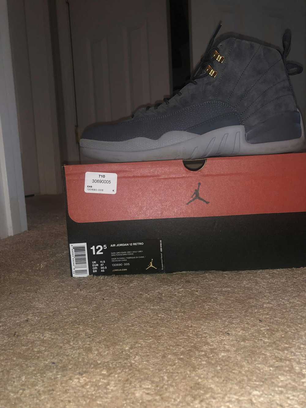 Jordan Brand Jordan 12 Dark Grey size 12.5 - image 2