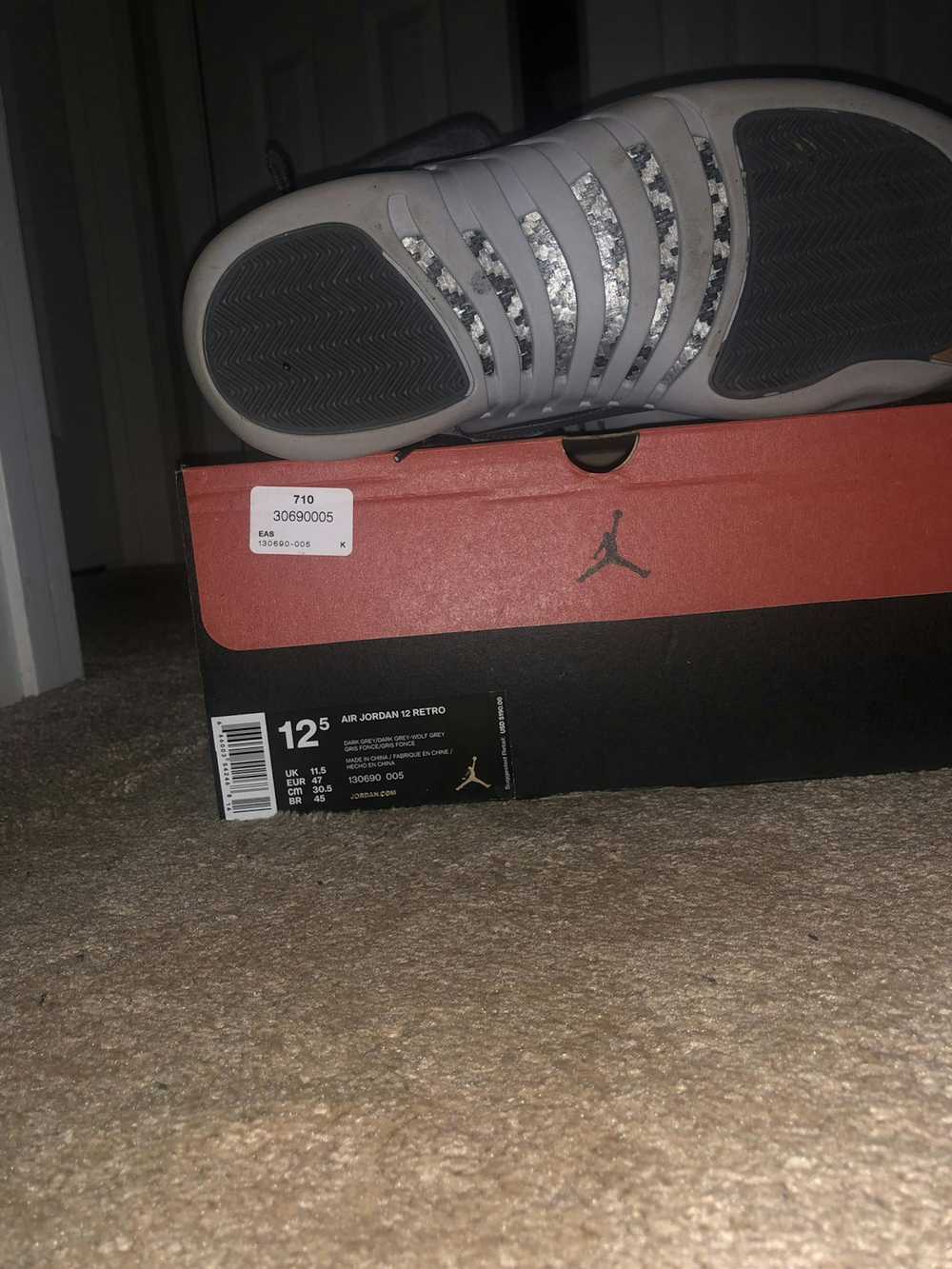 Jordan Brand Jordan 12 Dark Grey size 12.5 - image 5