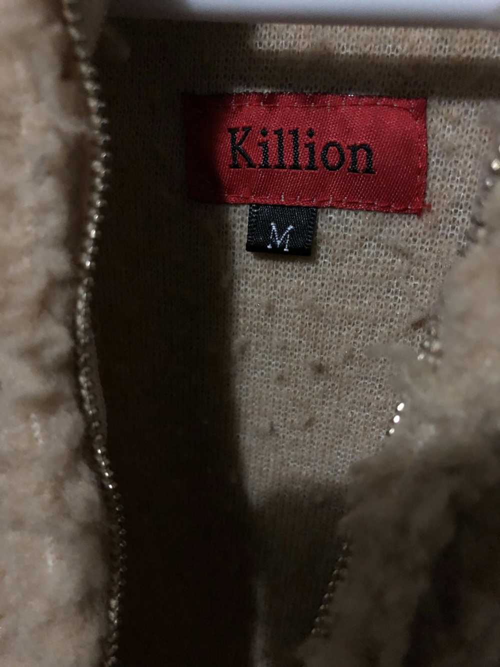 Killion Sherpa Half-Zip Pullover Hoody-Ivory - image 2
