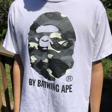 Bape city camo glow best sale in the dark tee