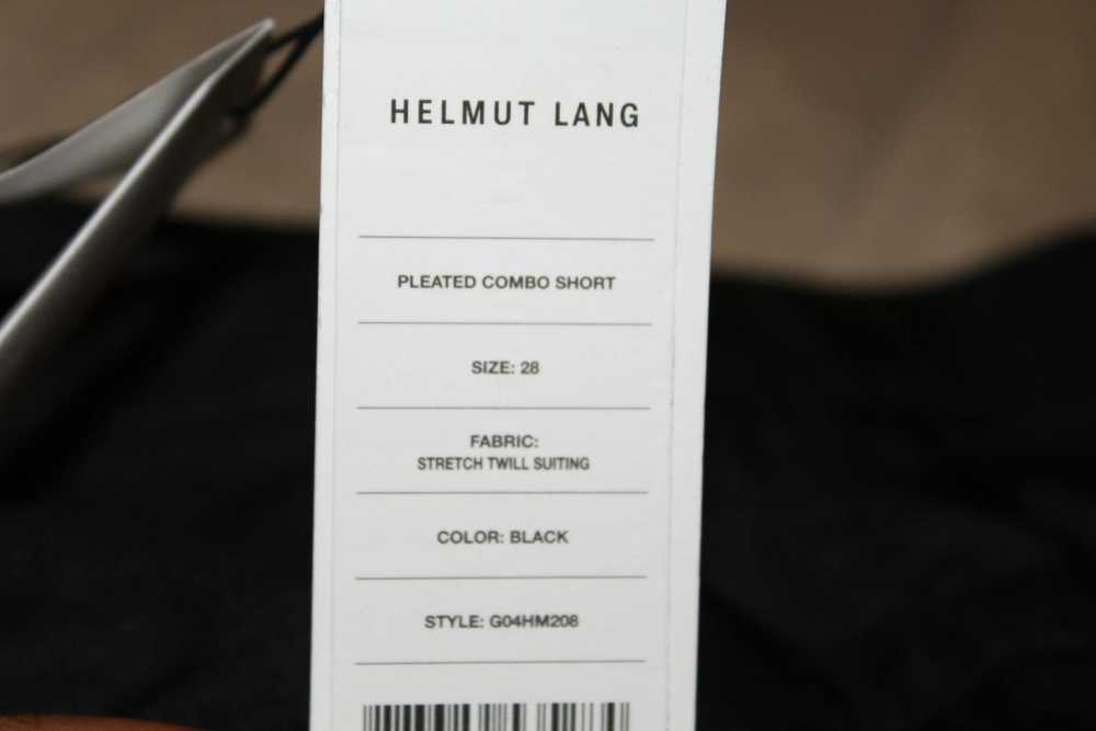 Helmut Lang Pleated Combo Shorts - image 7