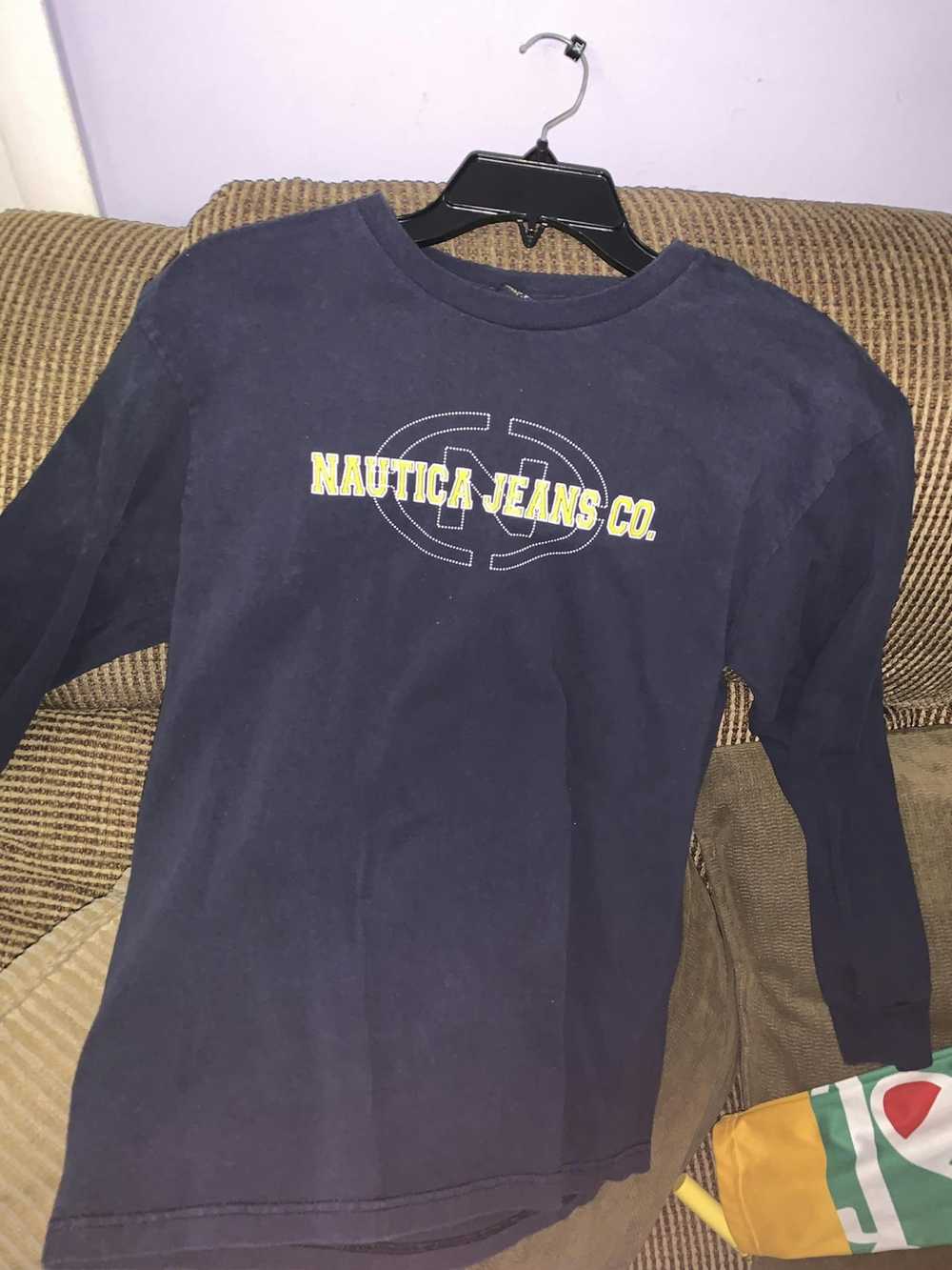 Nautica VTG Nautica Jeans longsleeve t-shirt - image 1