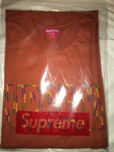 Supreme Supreme International Long Sleeve Rust