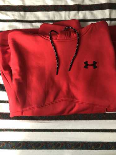 Under Armour Red under amour hoodie size medium