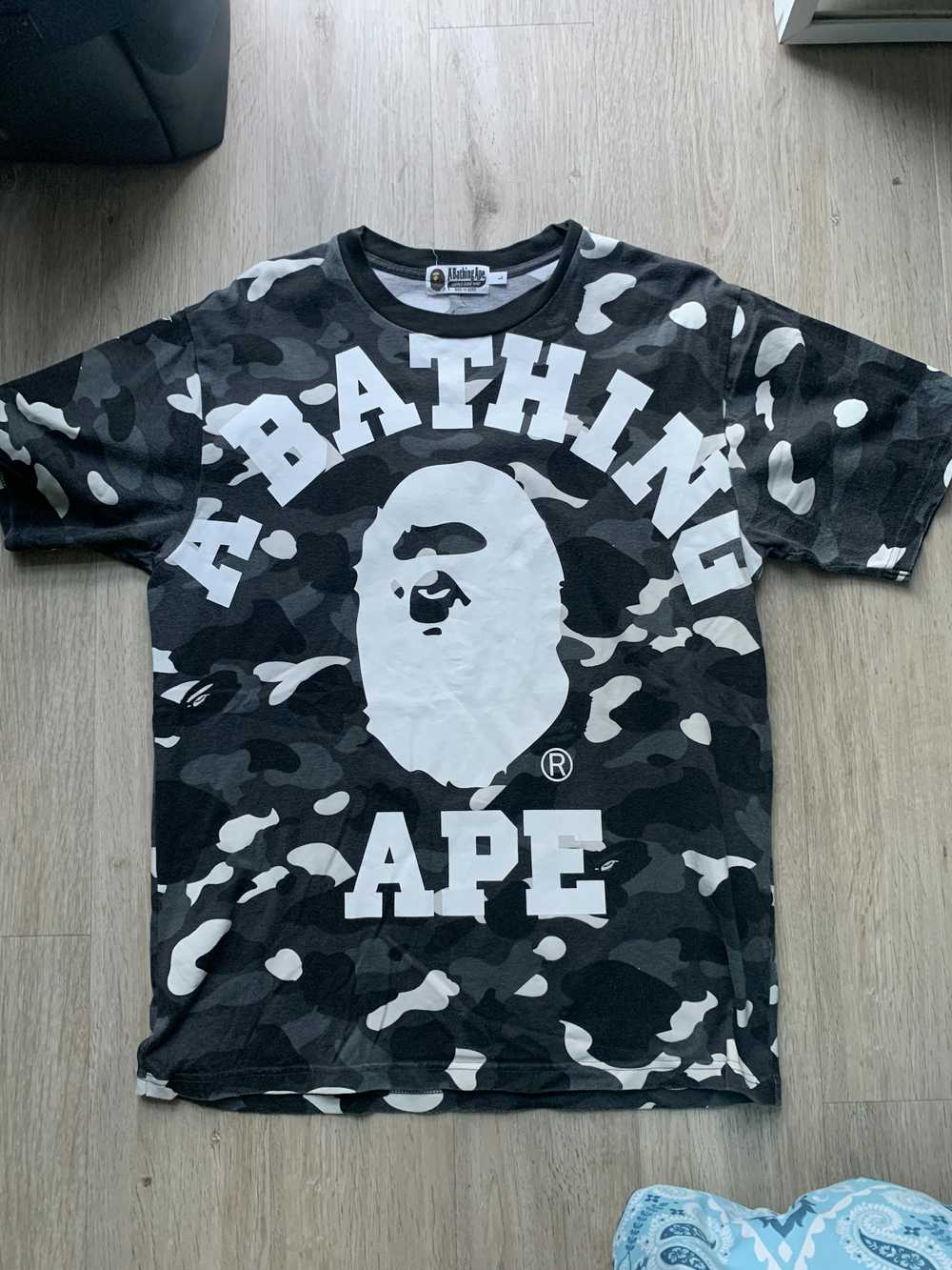 Bape Glow In The Dark Camo Shirt - image 1