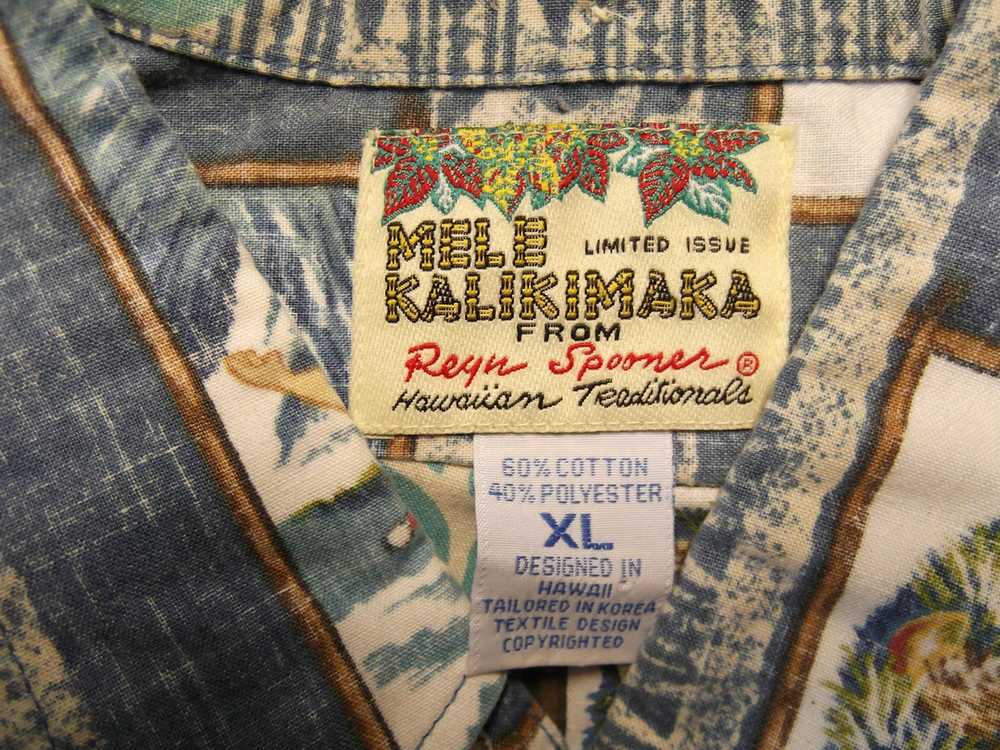 Hawaiian Shirt × Reyn Spooner REYN SPOONER MELE K… - image 8